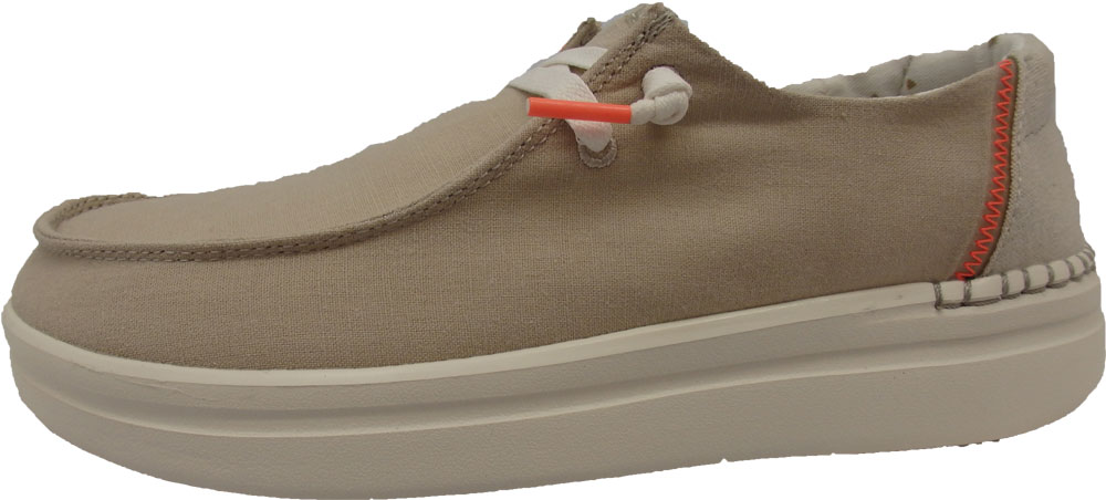 Mokassin Wendy Rise chambray sandshell von Heydude