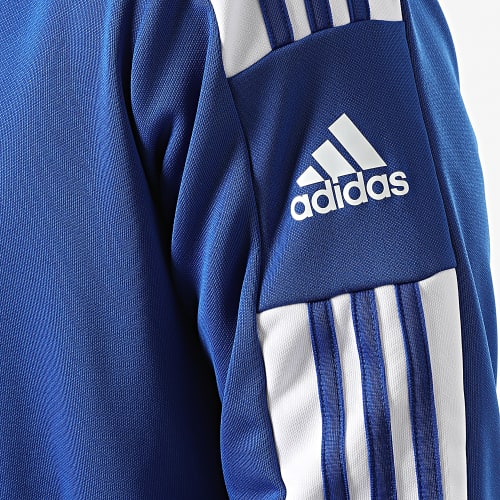 Sweat Capuche A Bandes GP6436 Bleu Roi