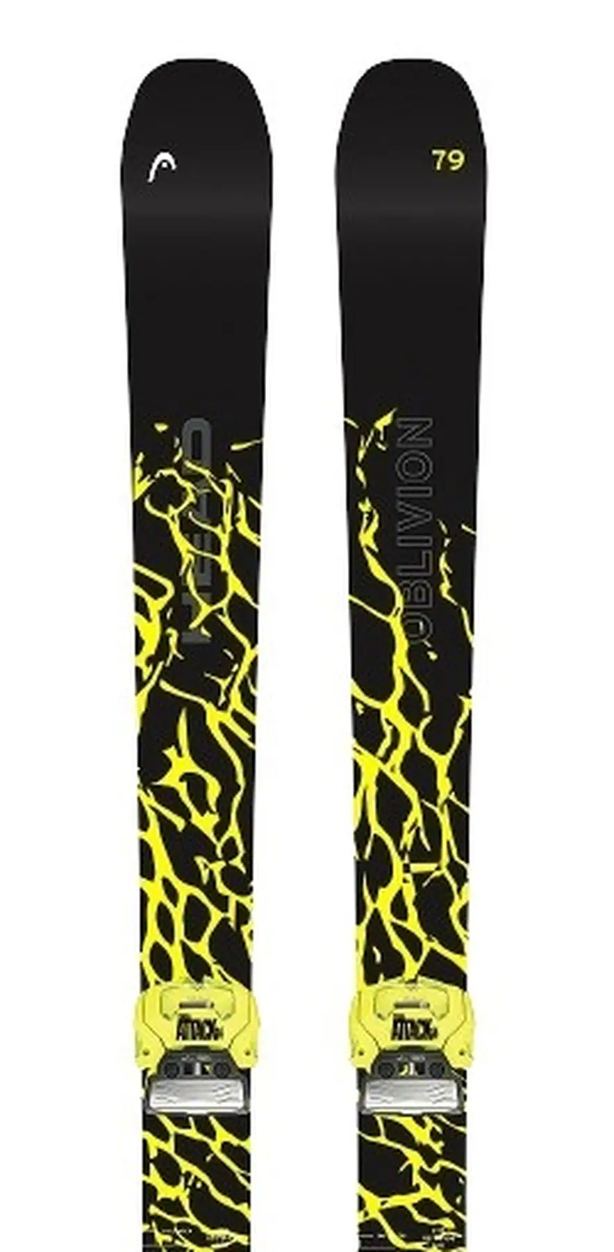 Head Oblivion 79 + Attack Lyt 11 GW All Mountain Ski - Alpinski