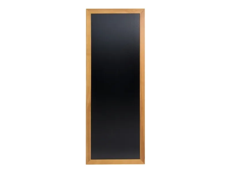 Securit® lang tavle i gummitræ i teak (L)