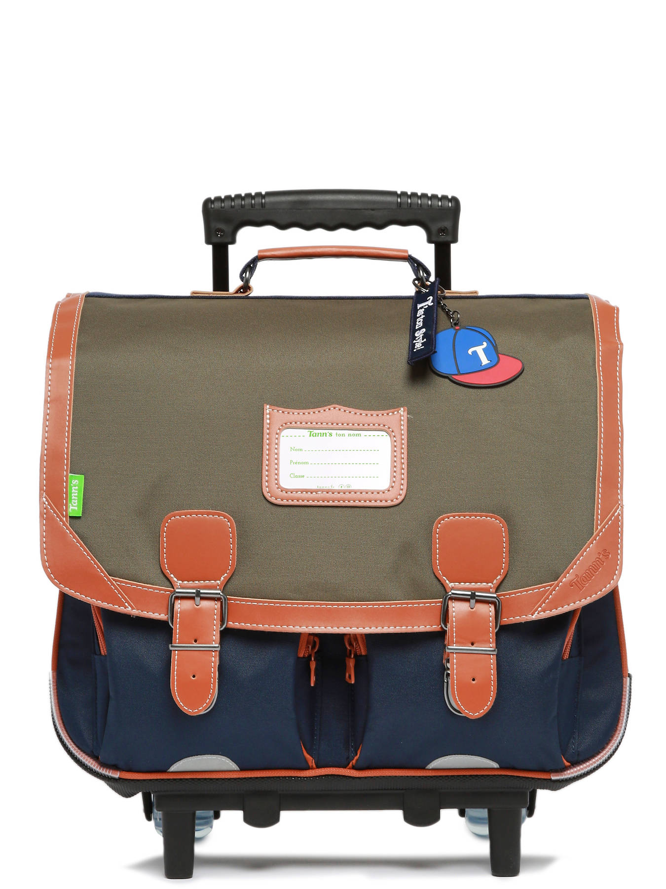 Cartable  roulettes 2 compartiments TANN'S