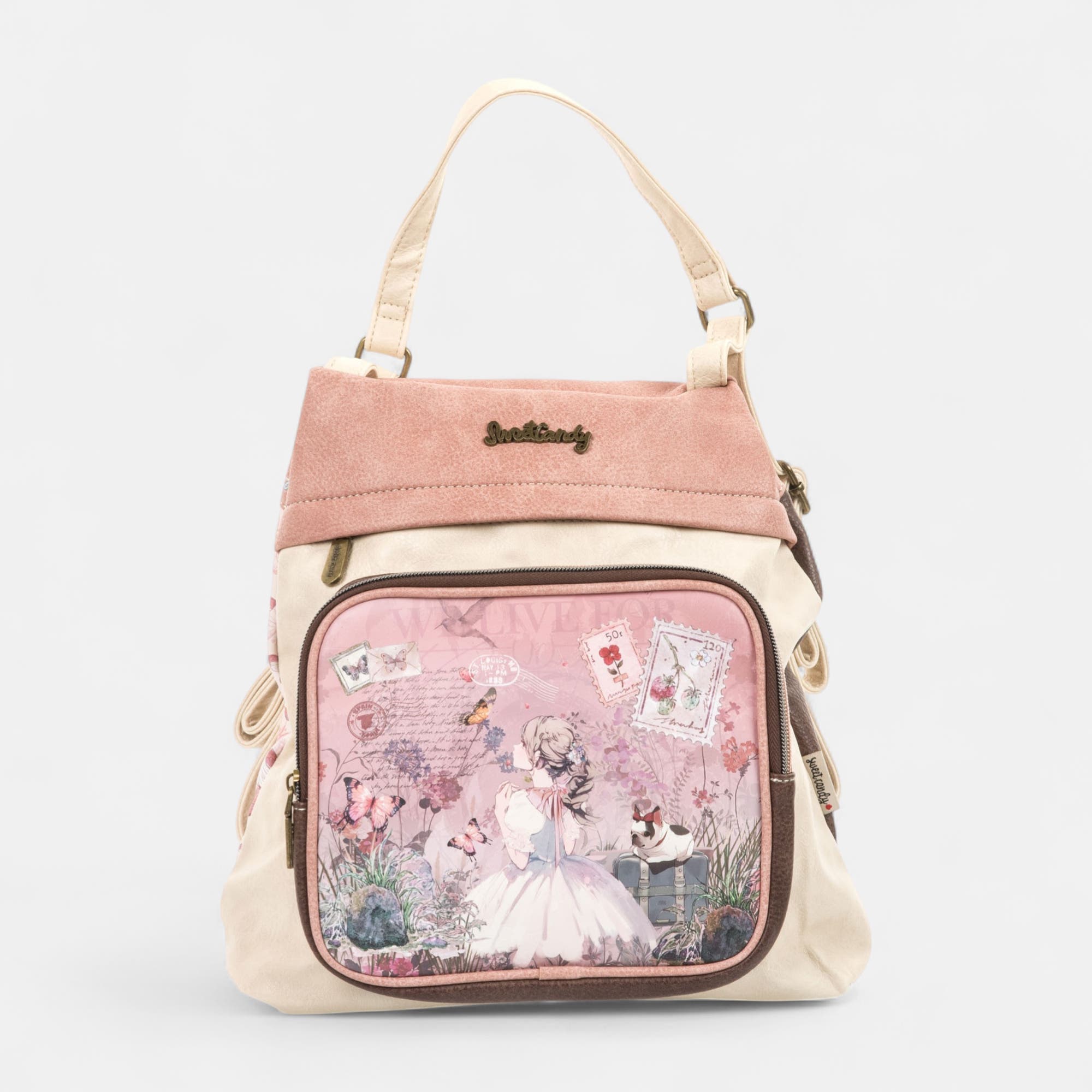 Sac à dos rose