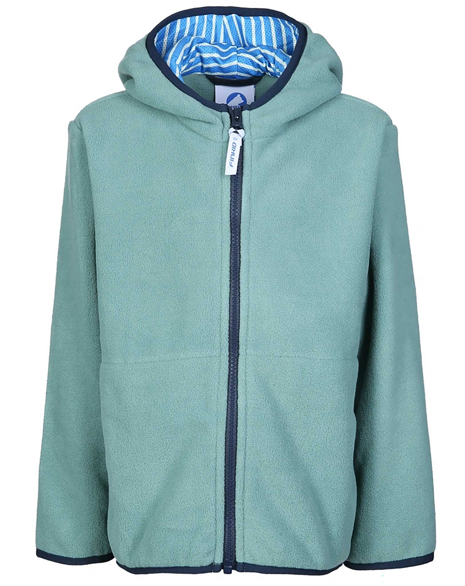 Fleecejacke PAUKKU in trellis/navy