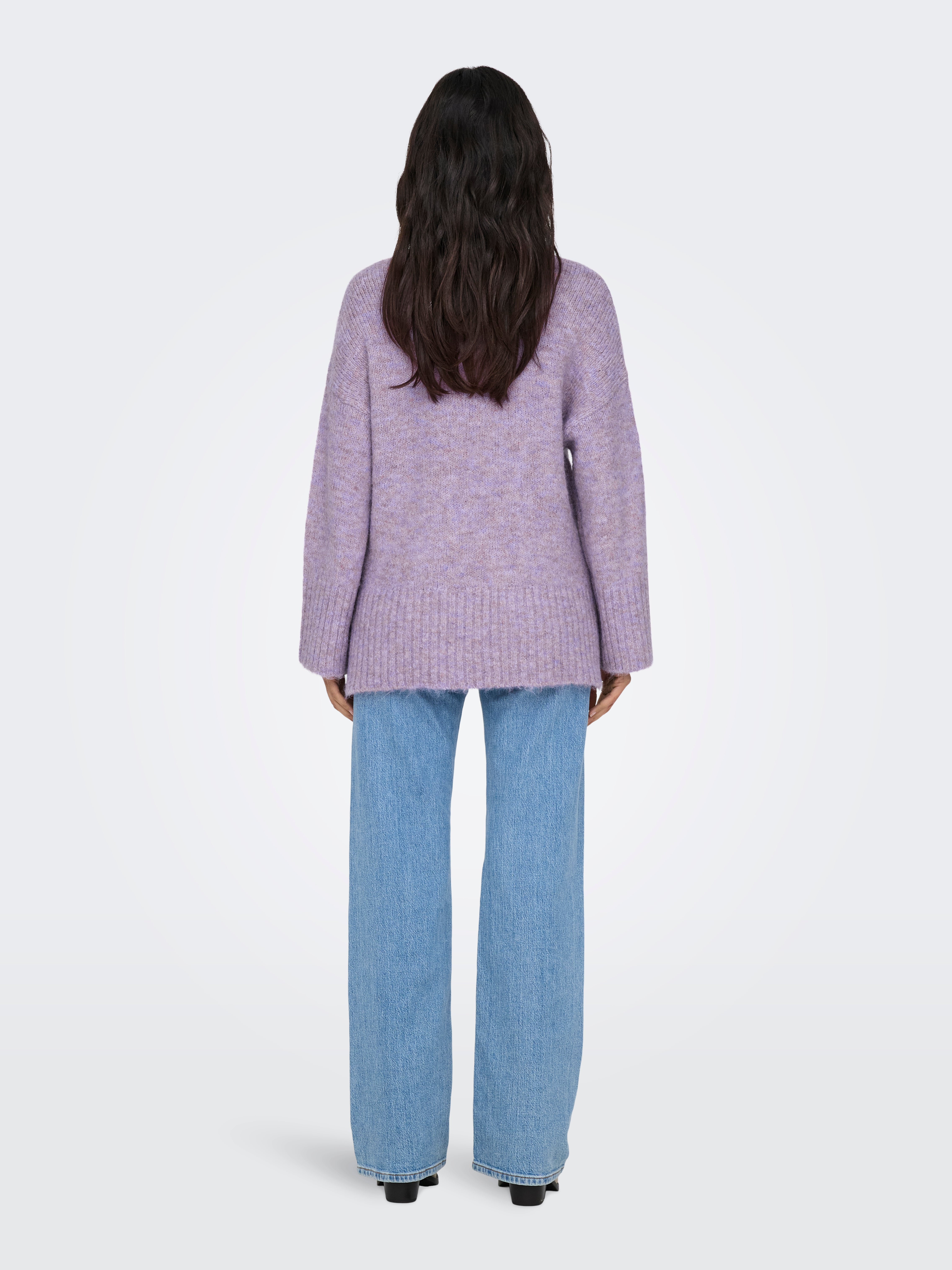 ONLMAGGIE Strickpullover Paisley Purple
