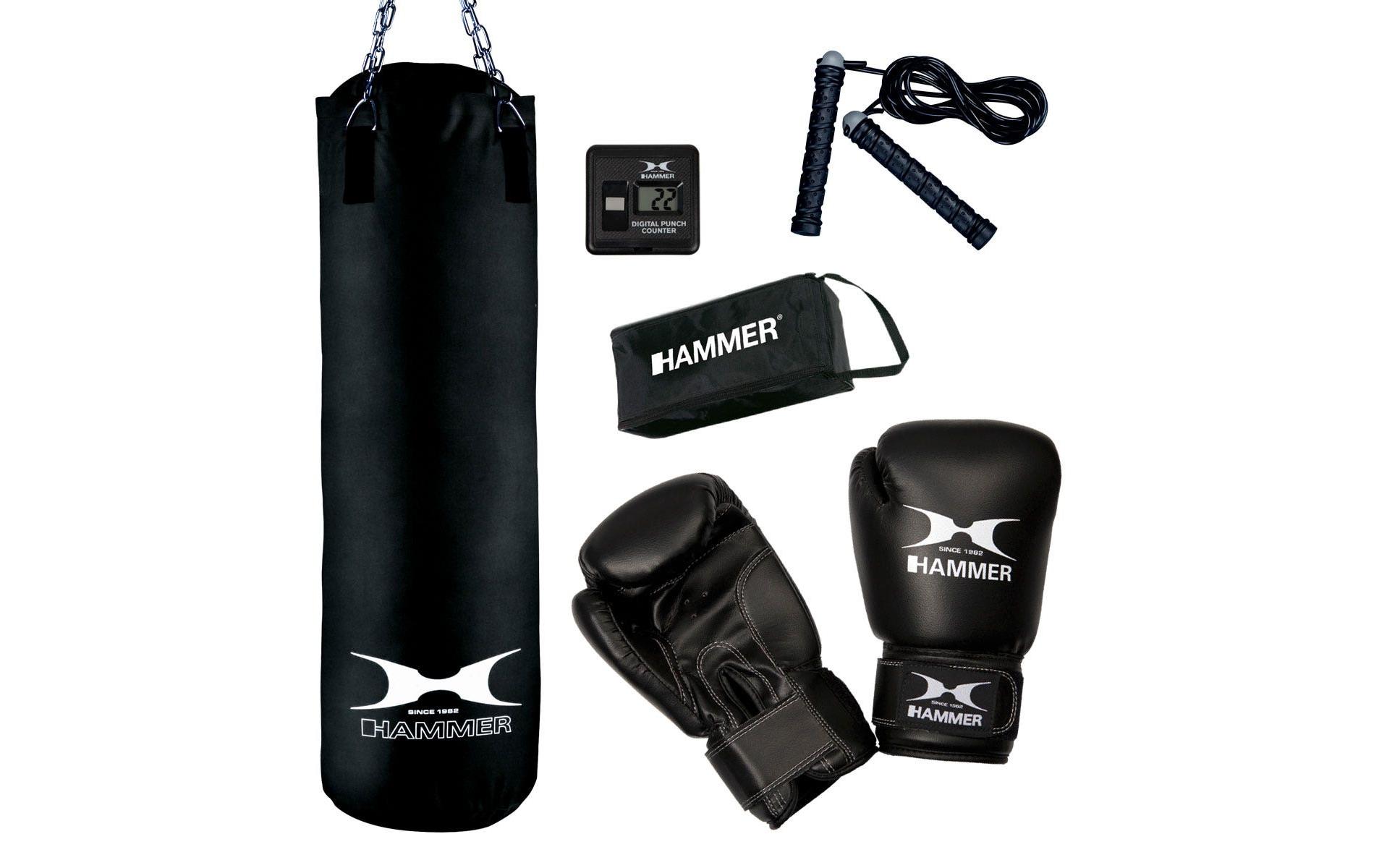Box-Set Chicago, 100 cm<br>Box-Set mit Boxsack und Handschuhen
