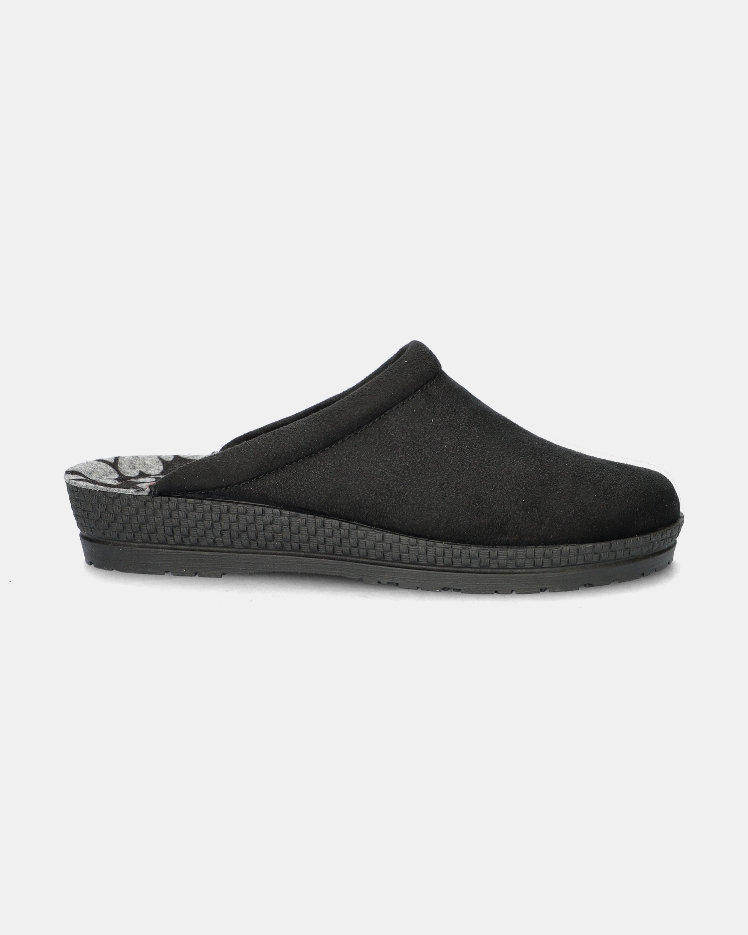 Rohde Pantoffels  - zwart