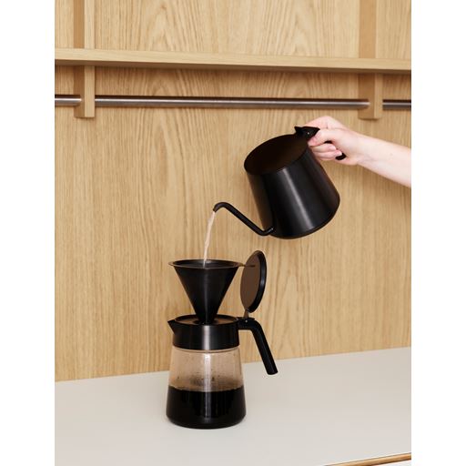 Stelton Nohr Gooseneck Kedel, Sort, 1 L