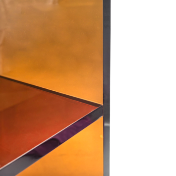 KARWEI bijzettafel Ruby bruin ø 42 cm