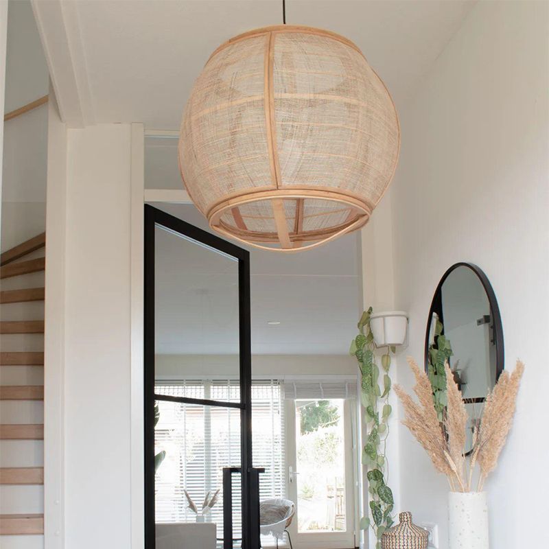 Oosterse hanglamp bruin 50 cm - Pascal