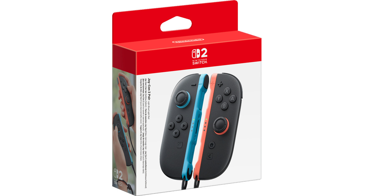 NintendoJoy-Con 2 controllerset  (Zwart/meerkleurig)