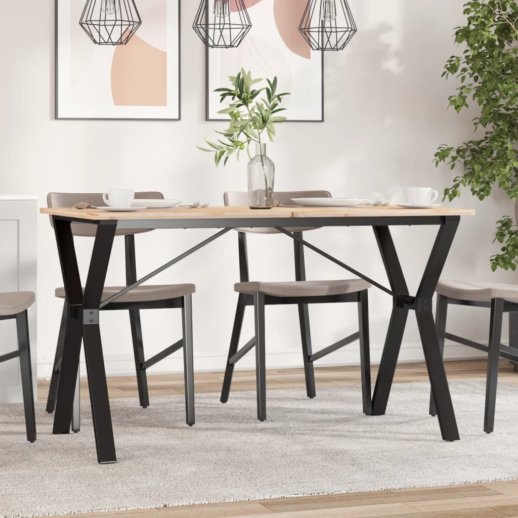vidaXL Y-vormige tafelpoten 120x60x73 cm staal