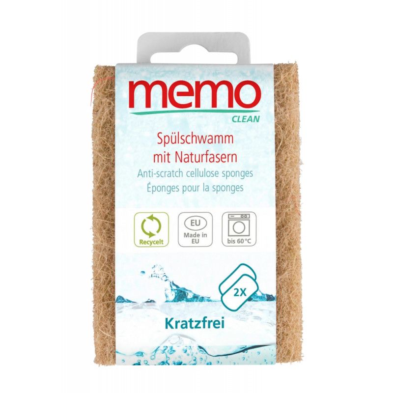 Memo - Spülschwämme mit Naturfaser