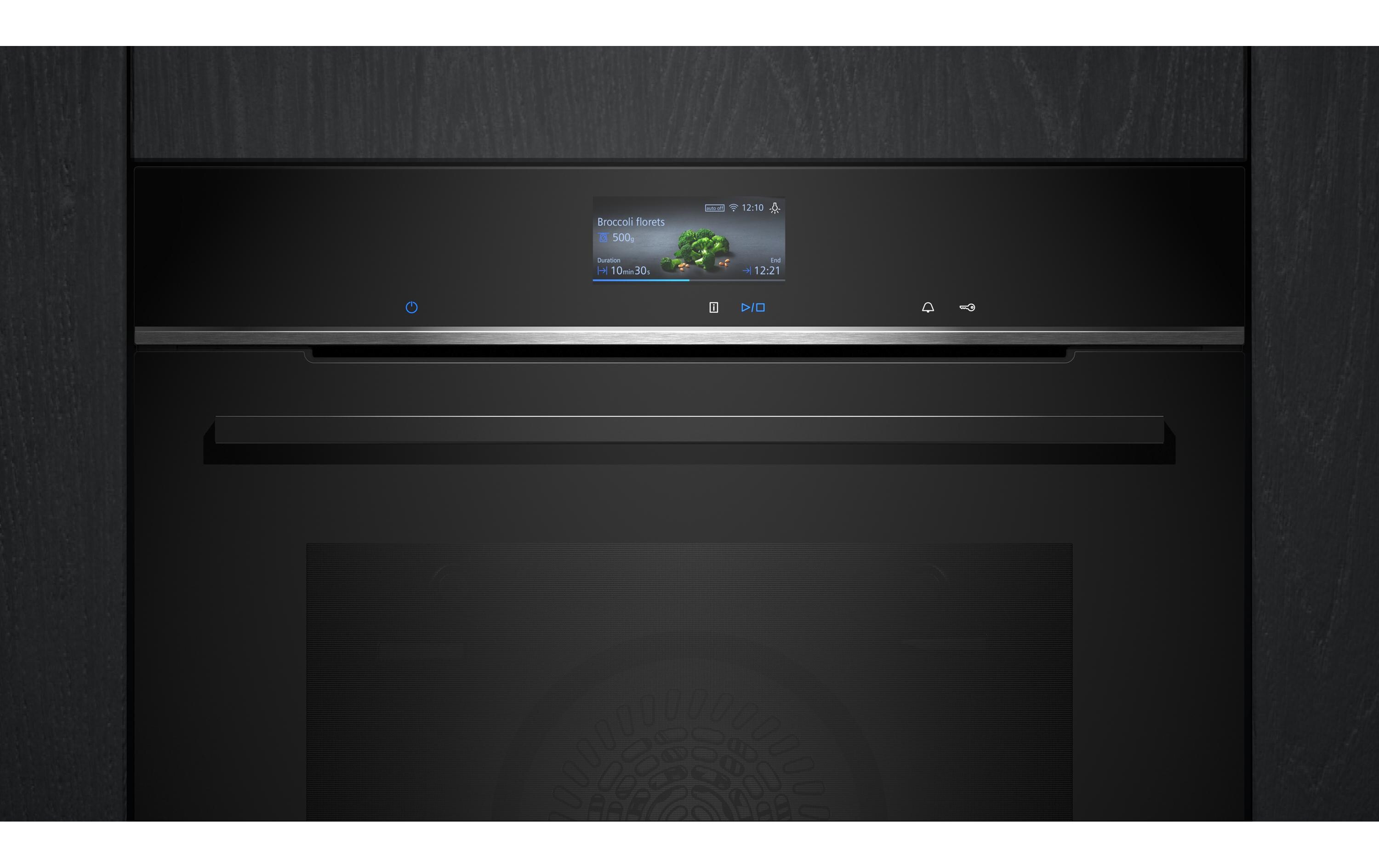 Einbaubackofen HB776G1B1 Schwarz A+<br>Einbauherd