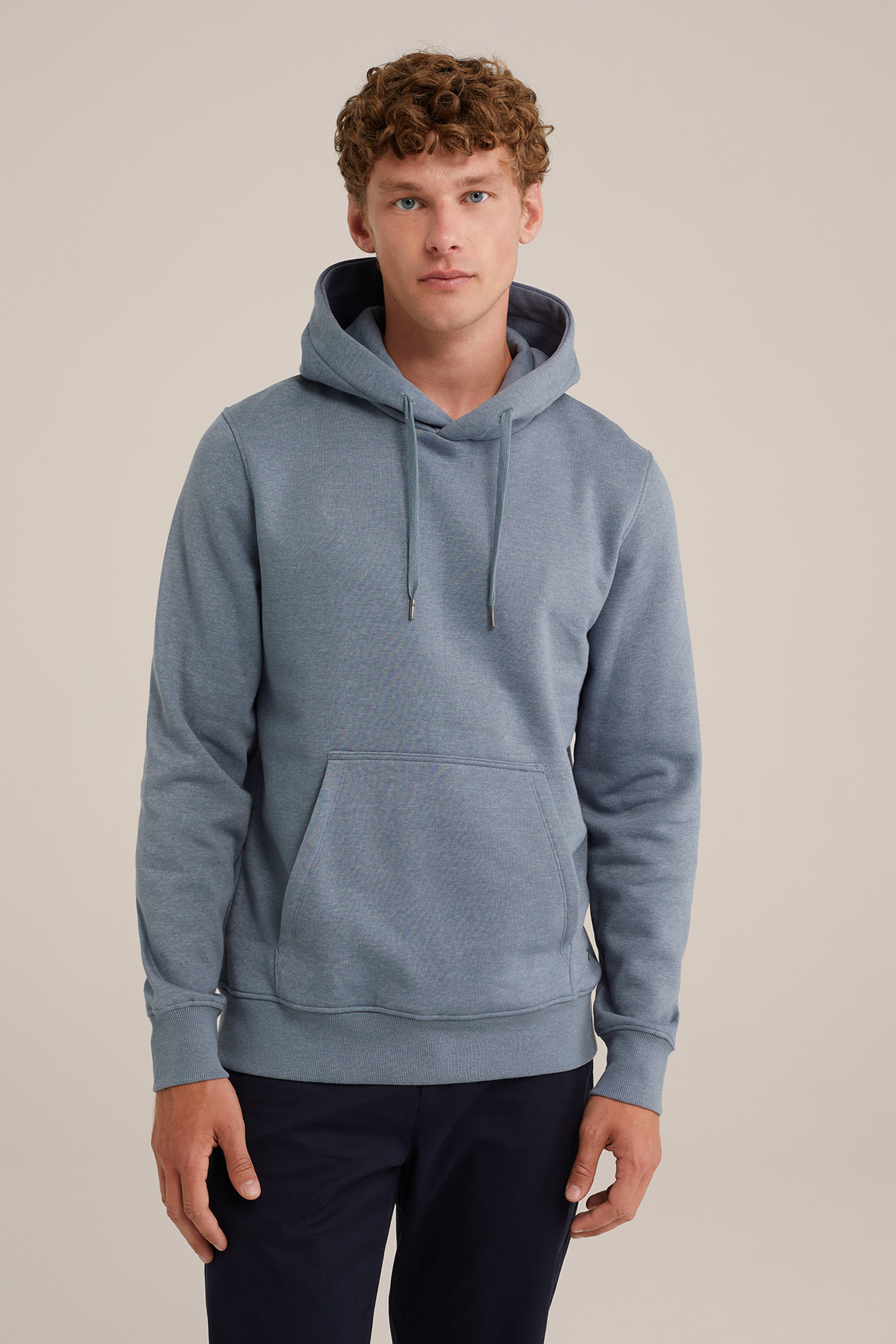 hoodie WE Fashion Grijsblauw