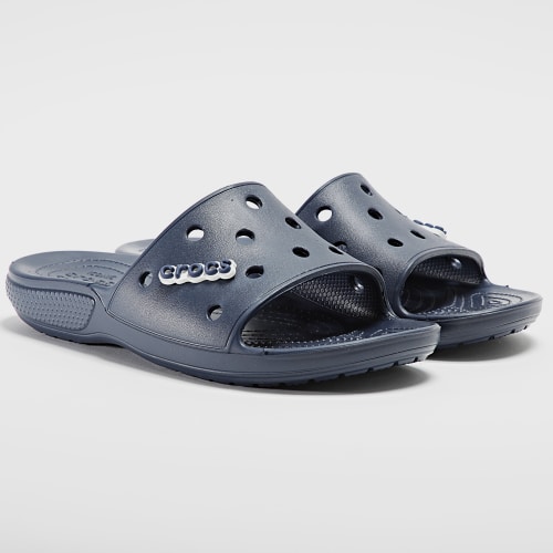 Claquettes Classic Slide Bleu Marine