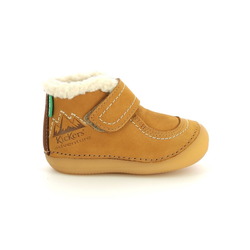 Kickers Kickers Somoons fourrées Camel