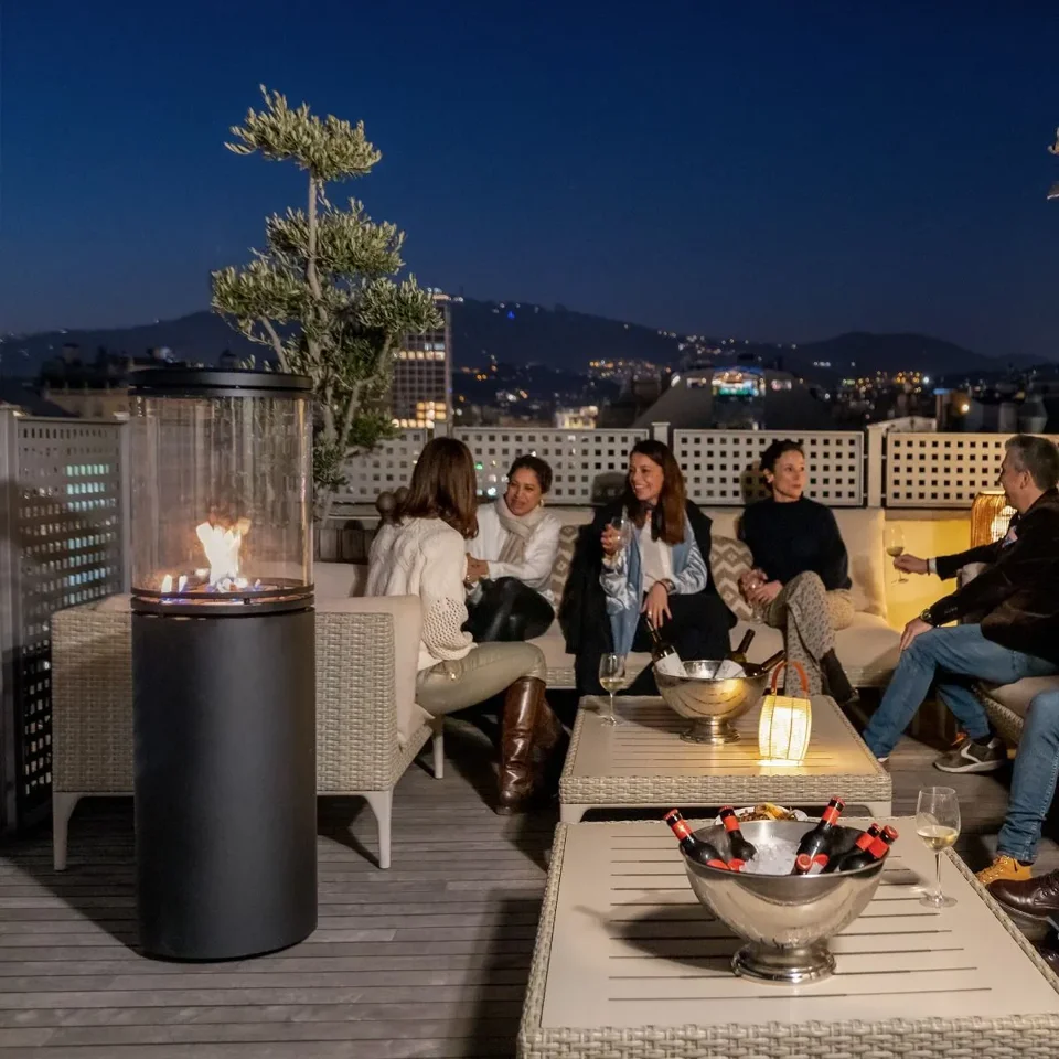 Le Feu - Patio - BLACK-Gas Powered Heater