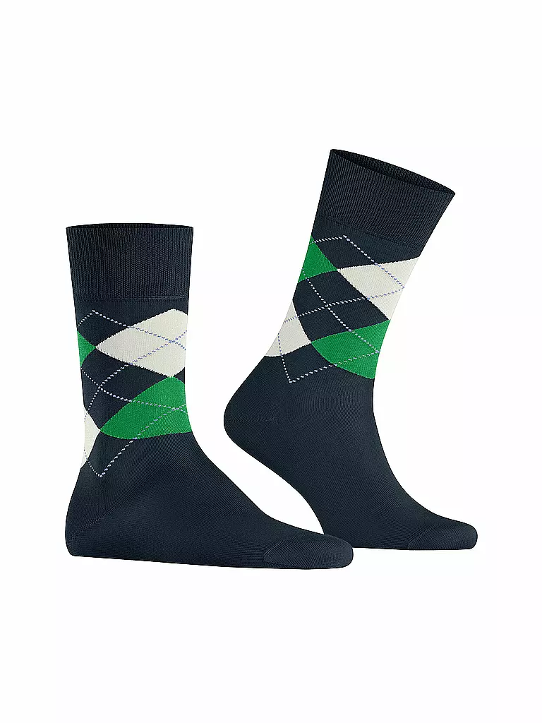 BURLINGTON Herren Socken 40-46 MANCHESTER marine blau