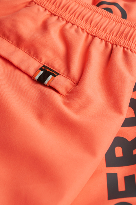 Superdry oranje heren korte broek