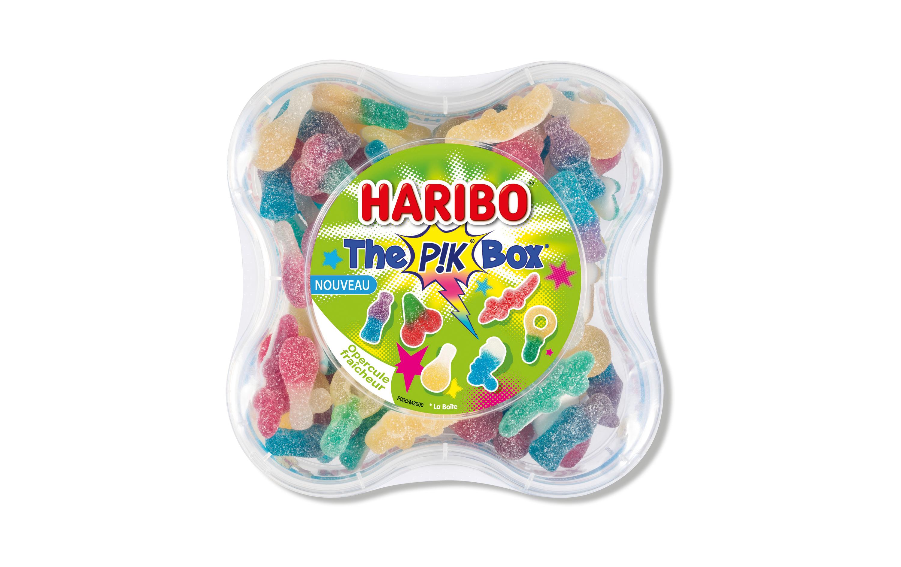 Gummibonbons Pik Box 550 gFeine Kaubonbons zum Naschen und Teilen