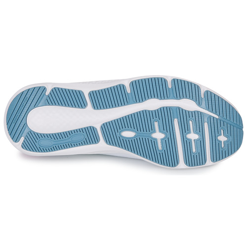 Under Armour - UA W CHARGED PURSUIT 3 TECH Blanco / Azul / Rosa