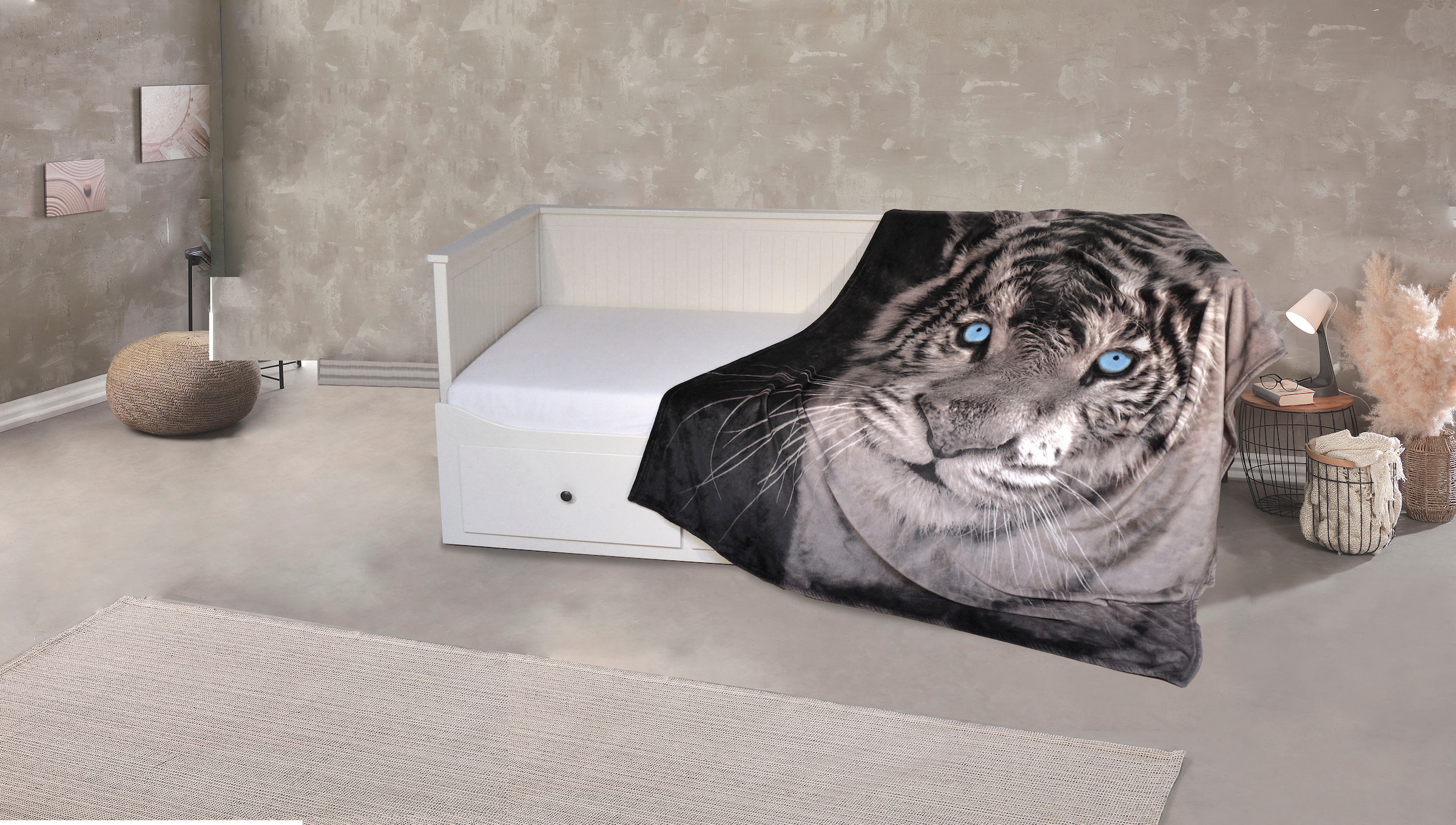 KiNZLER Wohndecke »Mikrofaser Fotodruck 