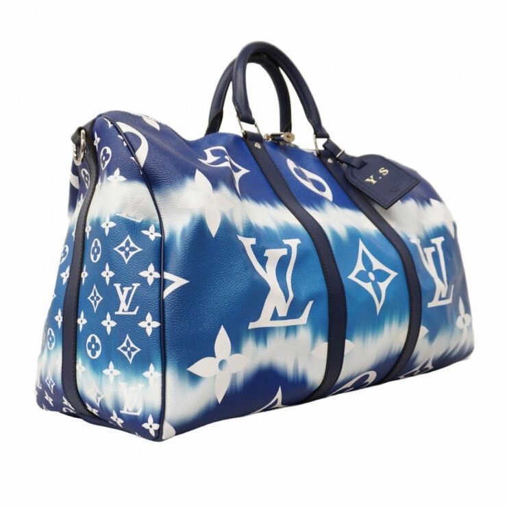 Louis Vuitton Vintage Louis Vuitton Keepall Blue