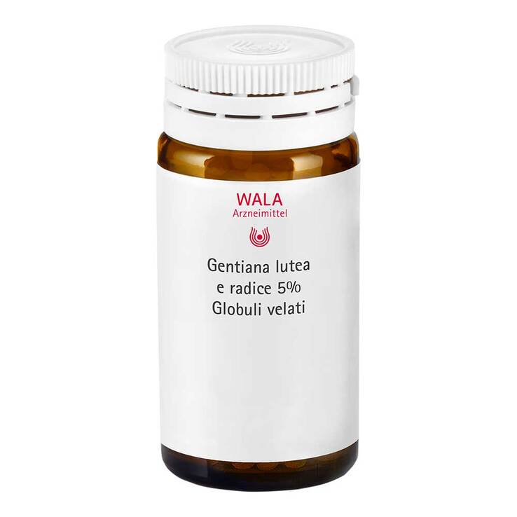 Gentiana lutea 5% Urtinktur Globuli velati, 20 g