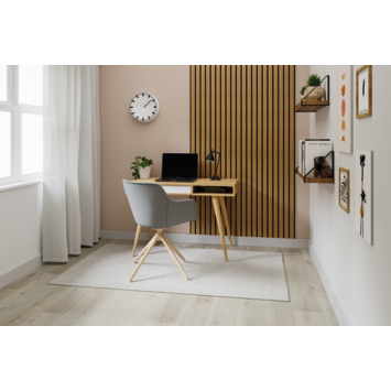 Lattenwand MDF Decowall Essential brons eiken 260 x 30 cm (2 stuks) 1.56 m2