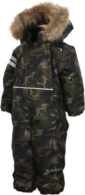 Lindberg Camo Vinterdress Baby, Green