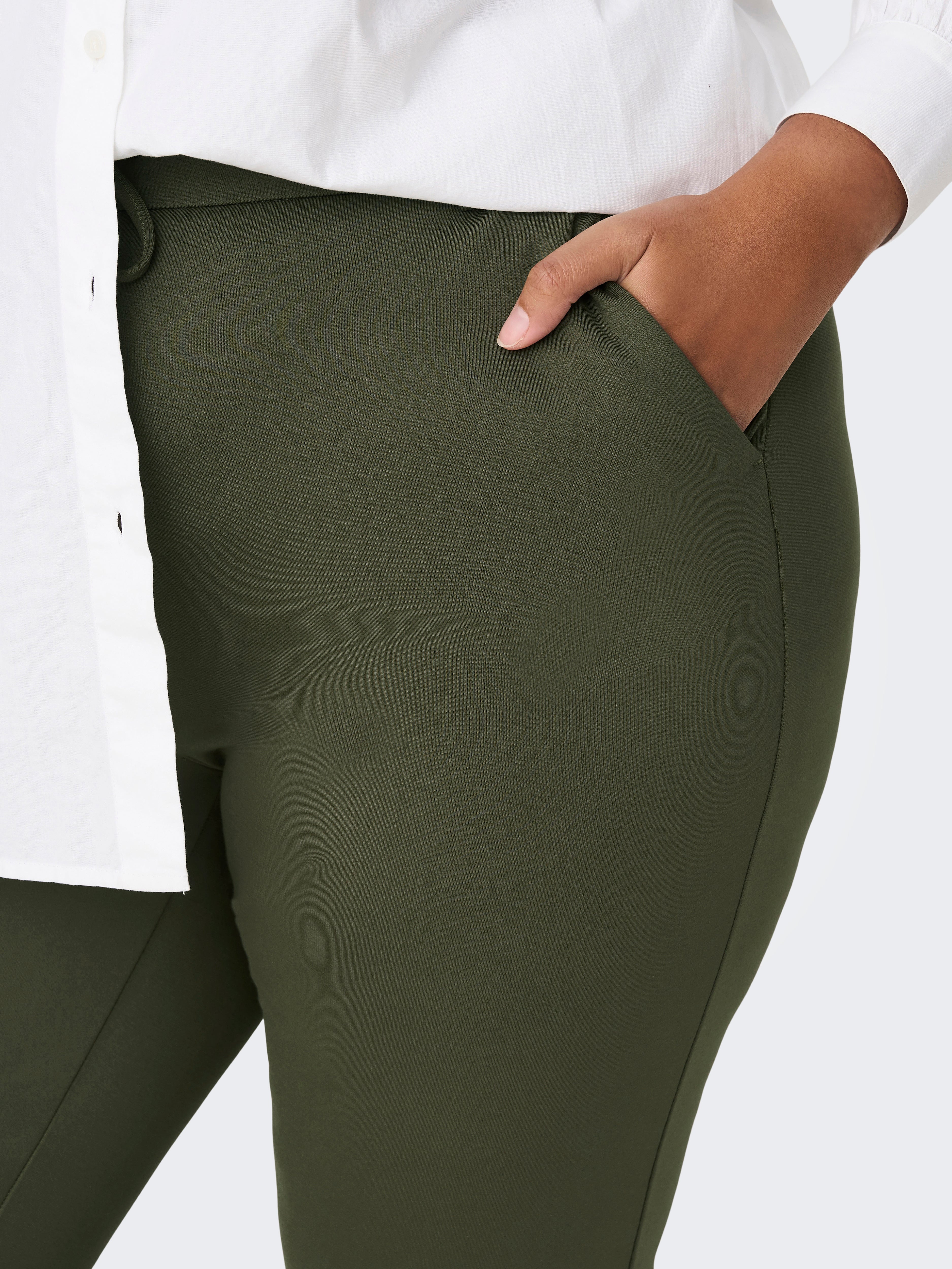 CARGOLDTRASH Mittlere Taille Normal geschnitten Hose Peat