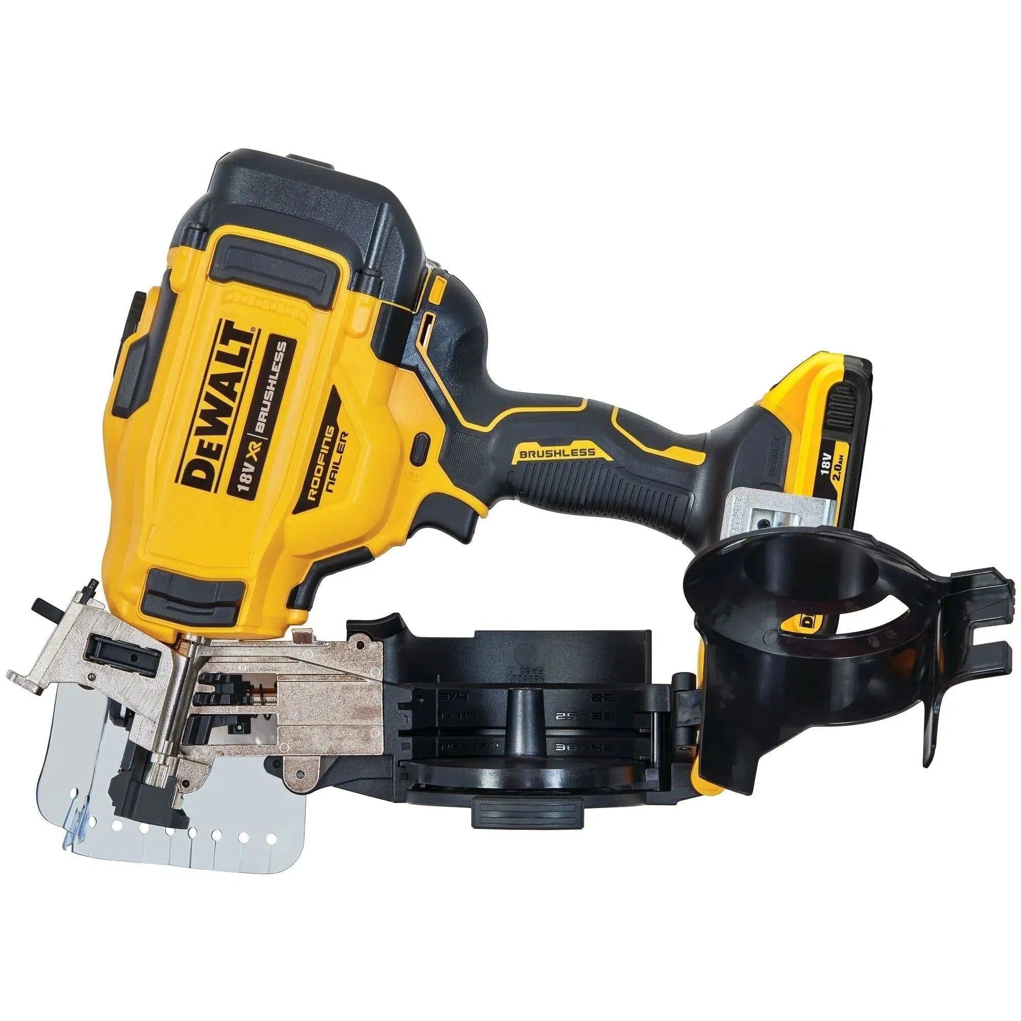DeWALT DCN45RND2 Accu roofing tacker 18V XR 2.0Ah in TSTAK