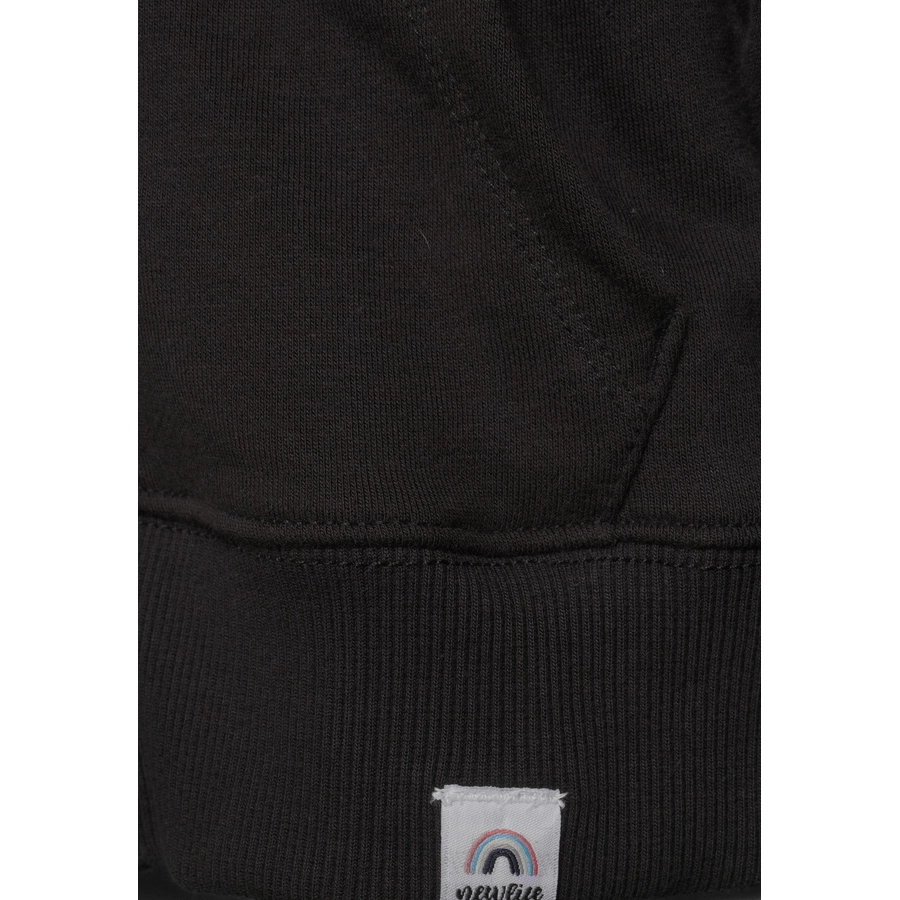 New Life Sweatshirtjacke Zip Hoody Schwarz