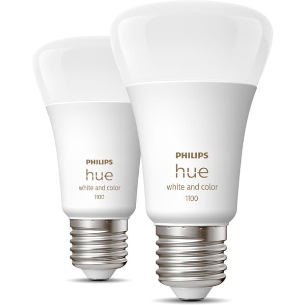 Philips Hue WCA Lyskilde 9W A60 E27 2pk