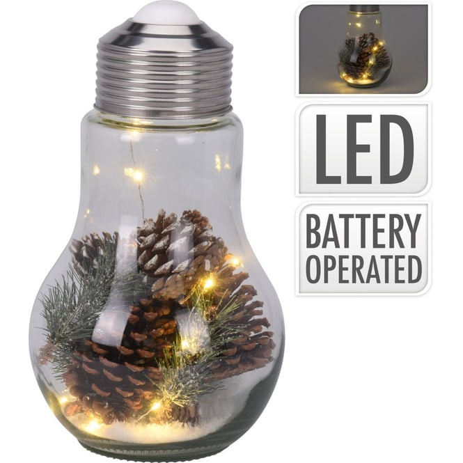 Deko Glühbirne mit 10er LED