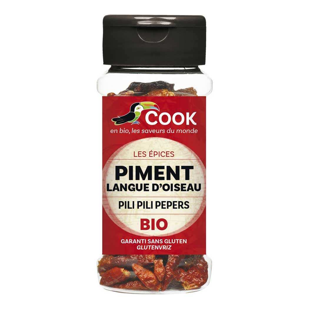 Piment langues d'oiseaux bio