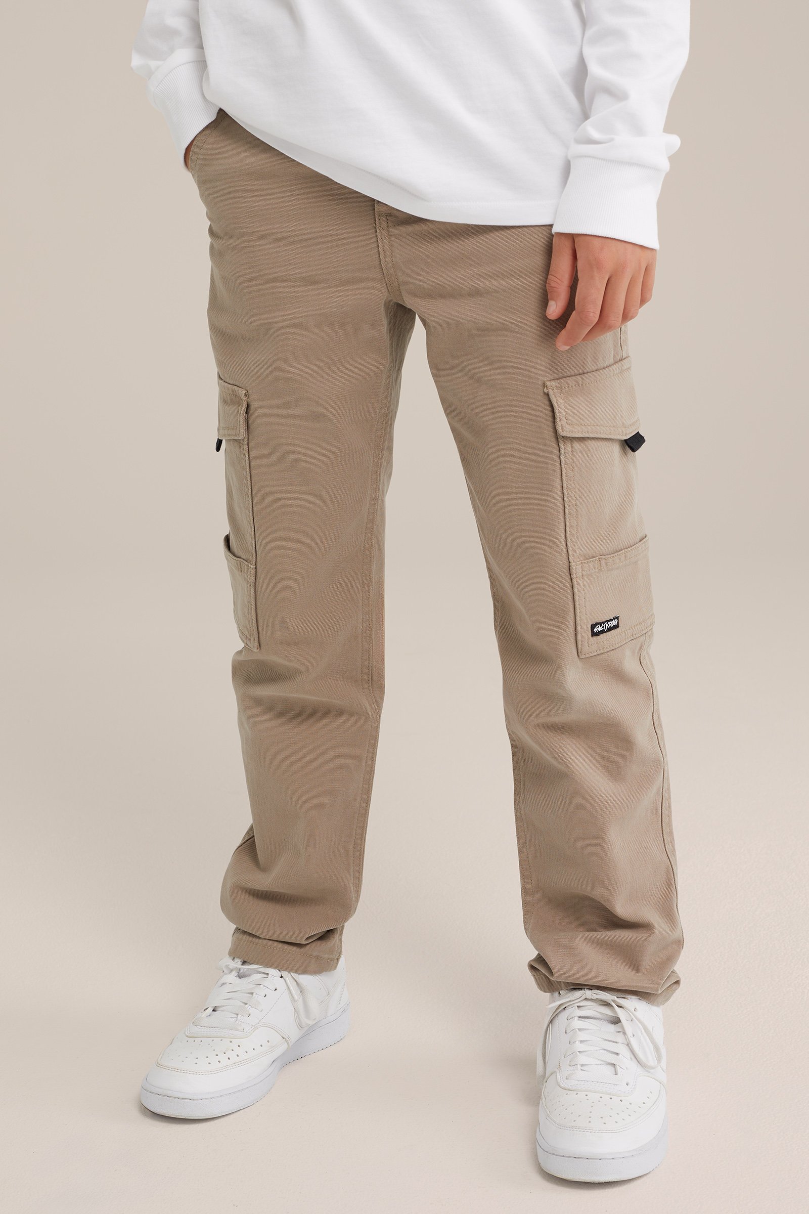 Jongens cargobroek Salty Dog Beige