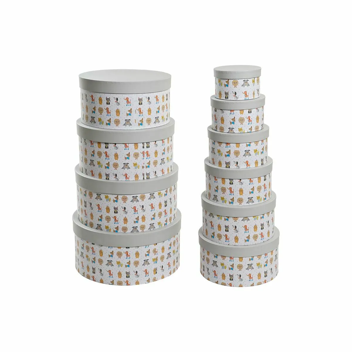 DKD Home Decor Boîte Multiusage Fleurs