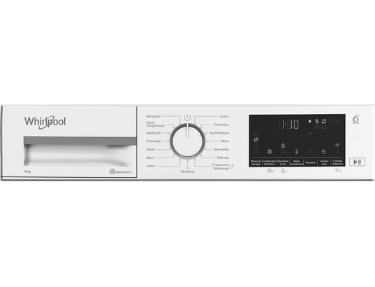 WHIRLPOOL - Sèche-linge pompe à chaleur CWD93MWWSFR