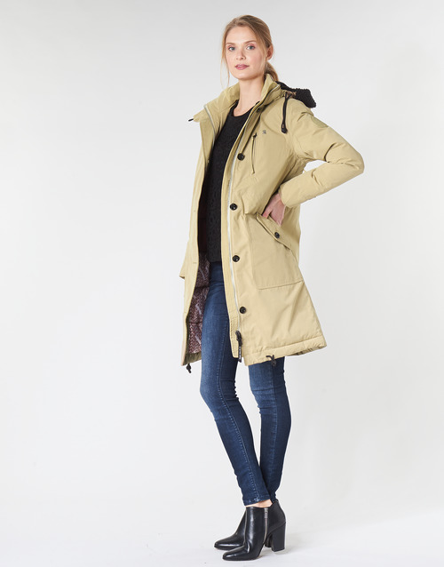 G-Star Raw - NEW DUTY PDD HDD PARKA WMN - Beige
