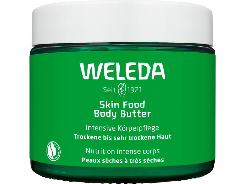 WELEDA Body Butter Skin Food 150 ml Natürliche Körperpflege für trockene und raue Haut