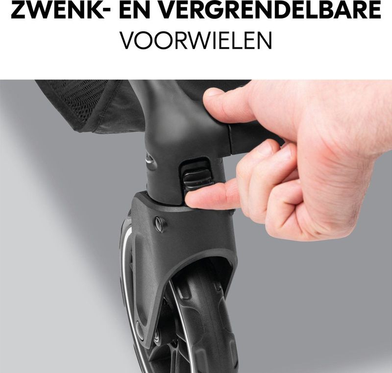 Hauck Shop N Care - Buggy - bijzonder wendbaar - opvouwbaar met één hand - Olive