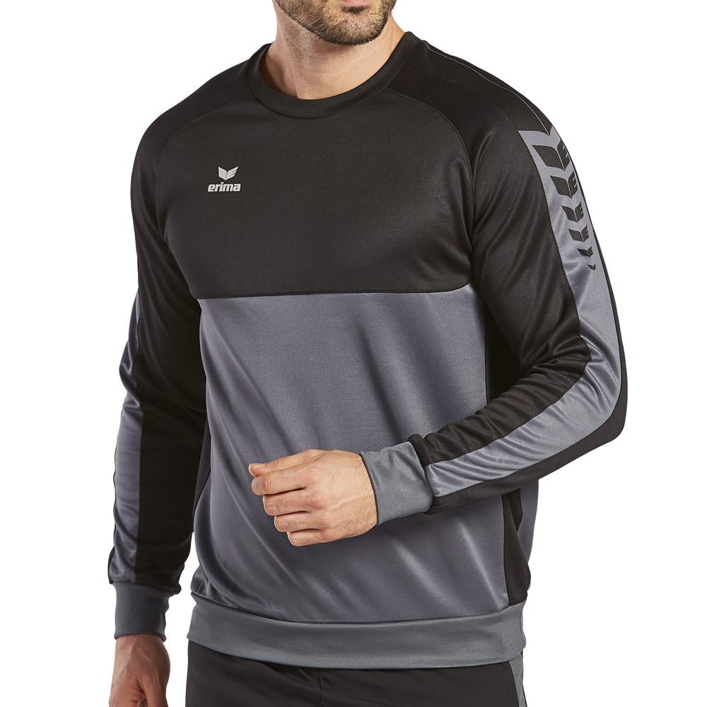 Erima Sweat Noir/Gris Homme Erima Wings