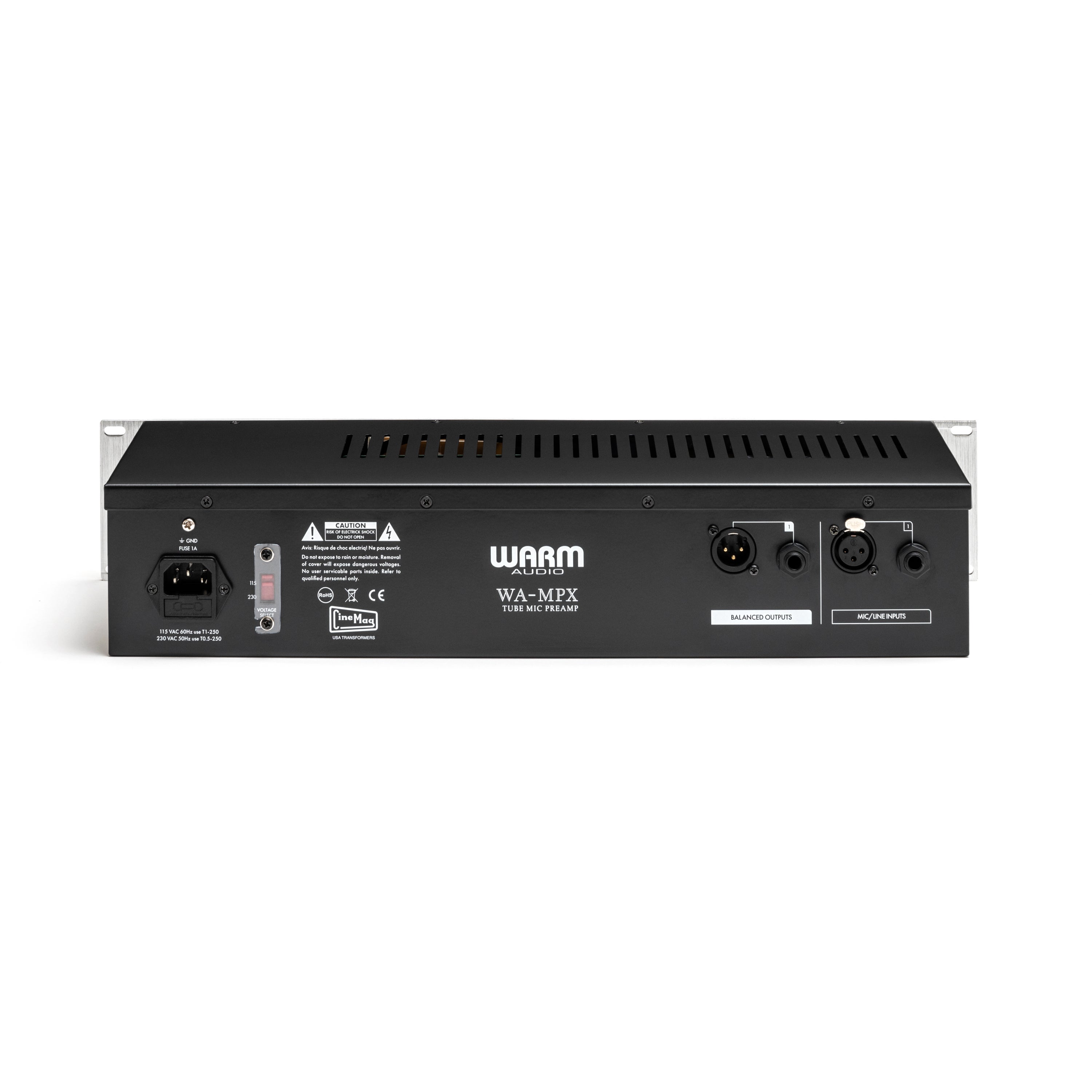 Warm Audio WA-MPX enkel kanaals buizen microfoon voorversterker