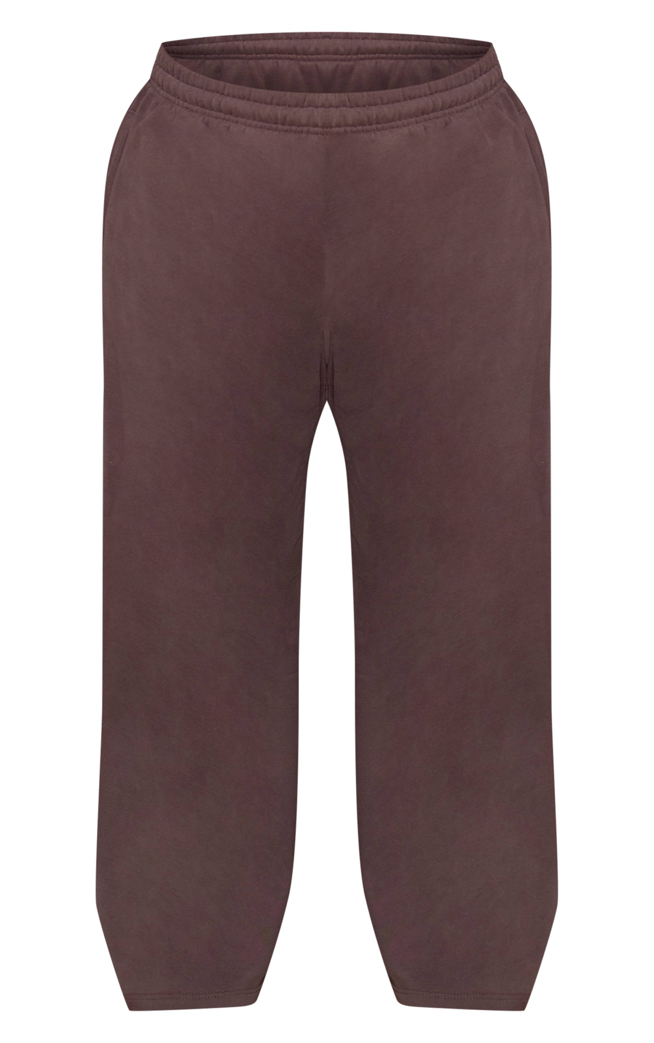 Charcoal Grey Jogging Grande Taille À Jambes Resserrées