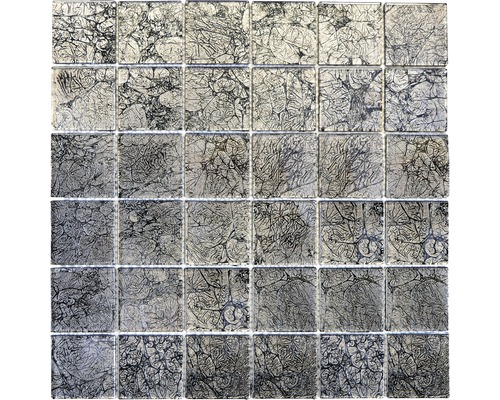 Glasmozaïek CM 4BL22 zwart 30x30 cm