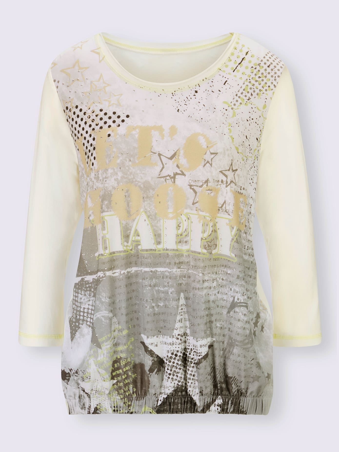 T-shirt imprimé motif imprimé devant