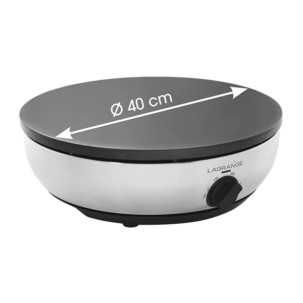 Crêpière professionnelle 40 cm 3000 W Lagrange