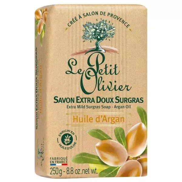Le Petit Olivier - Sabonete Extra Suave Superengordurado - Óleo de Argan 250g