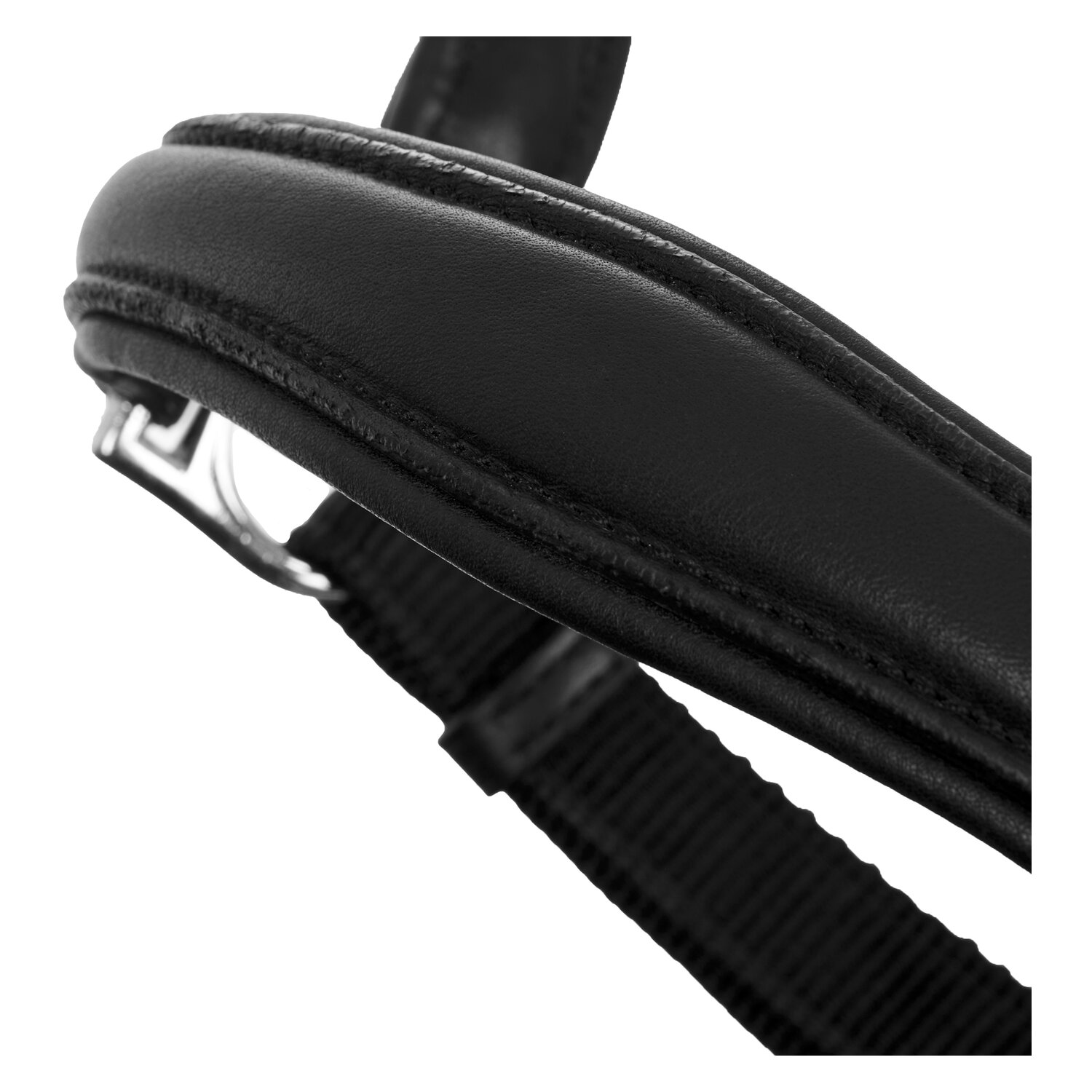LeMieux Core Lederhalfter Capella  - black - Warmblut